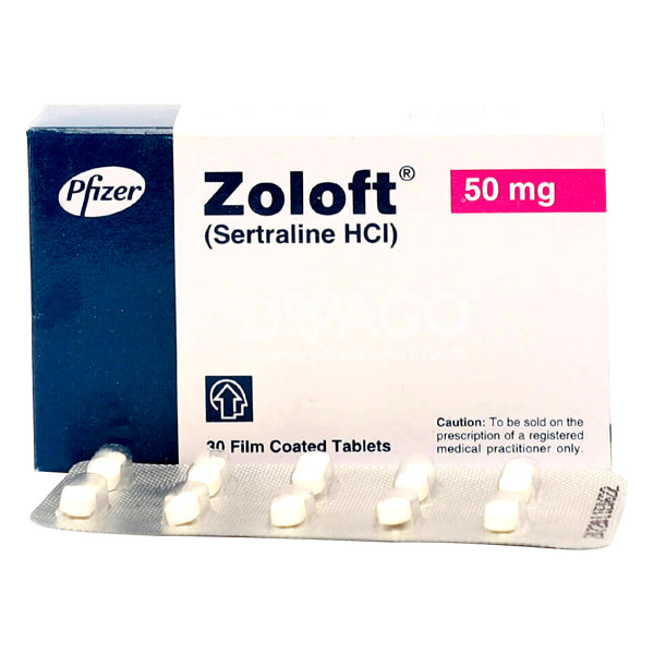 ZOLOFT 50MG TAB 30S