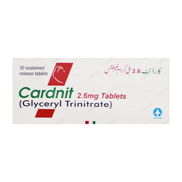 CARDNIT 2.6MG TAB