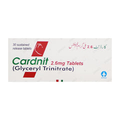 CARDNIT 2.6MG TAB
