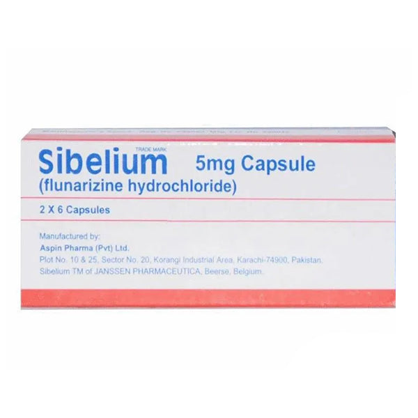 SIBELIUM 5MG CAP