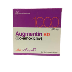 AUGMENTIN BD 1GM TAB 12S