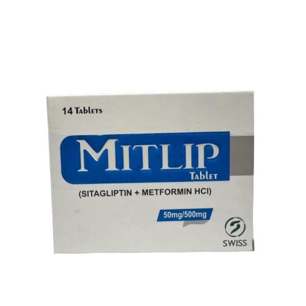 MITLIP 50/500MG  TAB 14S