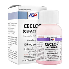 CECLOR 125MG/5ML SUSP 60ML