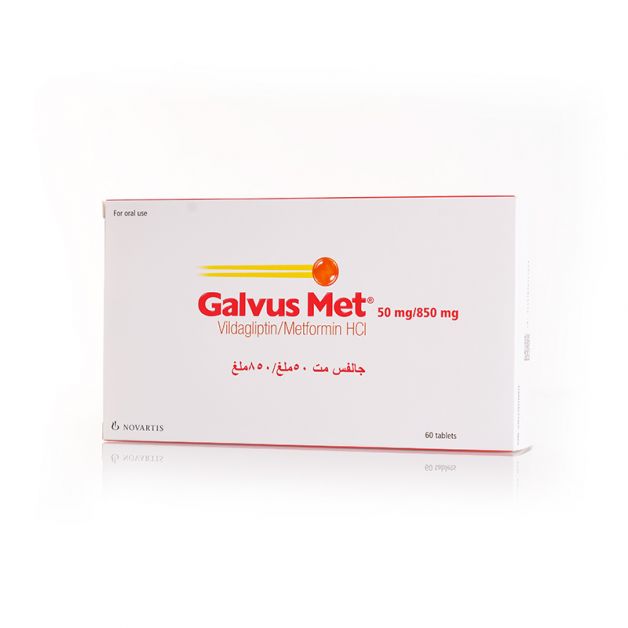 GALVUSMET 50MG+850MG TAB
