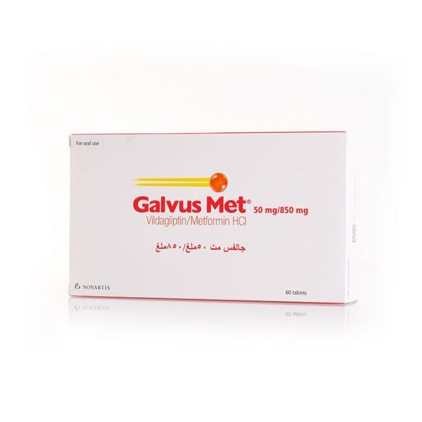 GALVUSMET 50MG+850MG TAB