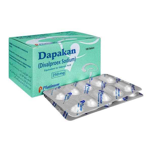 DAPAKAN 250MG TAB 100S