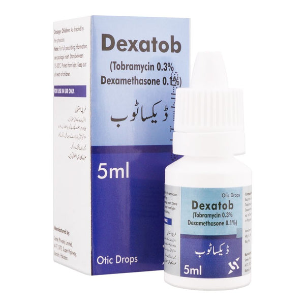 DEXATOB 0.1%+0.3% EAR DROPS