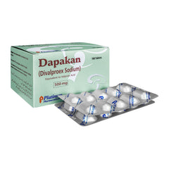 DAPAKAN 500MG TAB  100S