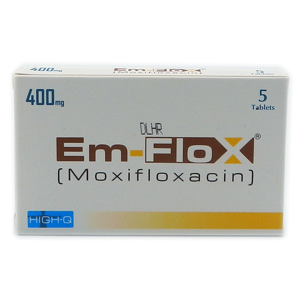 EM-FLOX 400MG TAB 5S