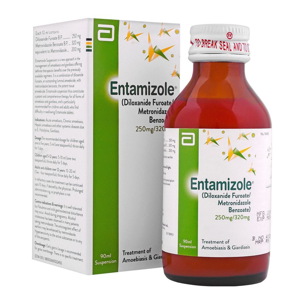ENTAMIZOLE SUSP