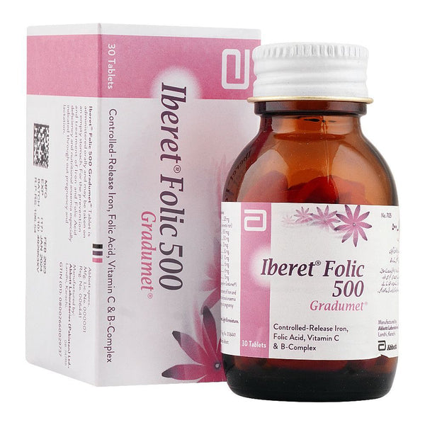 IBERET FOLIC 500 TAB