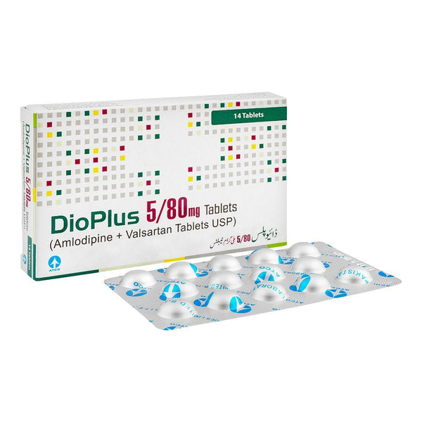 DIOPLUS 5MG+80MG TAB