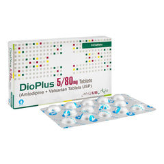 DIOPLUS 5MG+80MG TAB