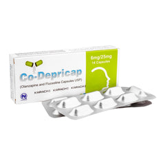CO-DEPRICAP 6MG/25MG CAP