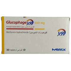 GLUCOPHAGE-XR 500MG TAB 30S