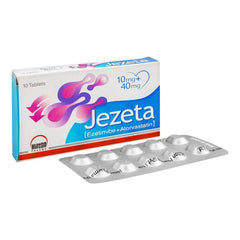 JEZETA 10MG+40MG TAB