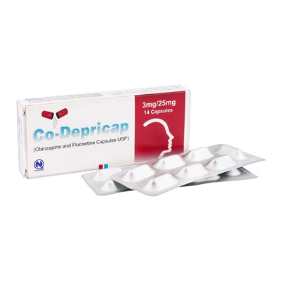 CO-DEPRICAP 3MG/25MG CAP