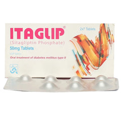 ITAGLIP 50MG TAB 14S