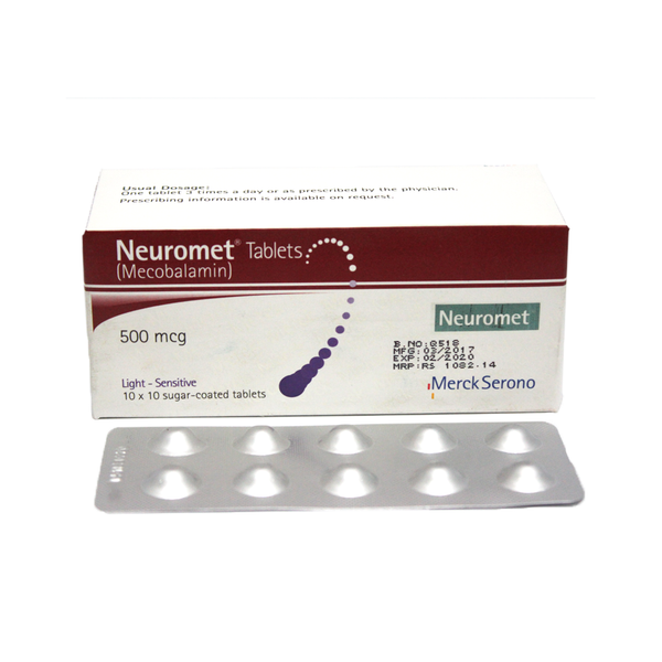 NEUROMET 500MG TAB