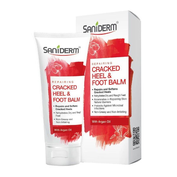 SANIDERM CRACKED HEEL&FOOT CREAM 50GM