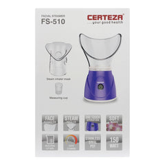 CERTEZA FACIAL STEAMER FS-510