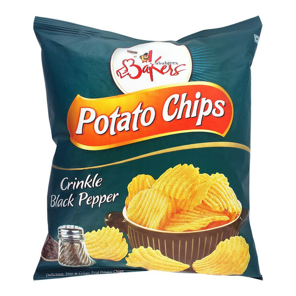 KJ POTATO CHIPS CRINKLE BLACKPEPPER 125RS