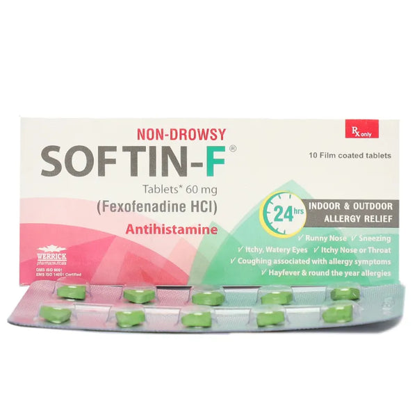 SOFTIN-F 60MG TAB