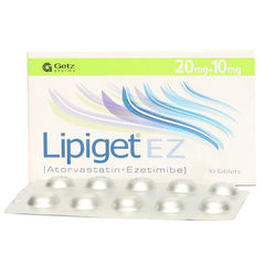LIPIGET EZ 10MG /20MG TAB
