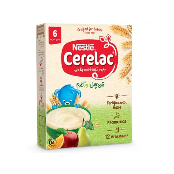 CERELAC 3 FRUIT 350GM