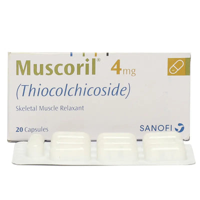 MUSCORIL 4MG CAP