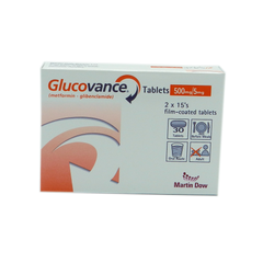 GLUCOVANCE 5MG+500MG TAB