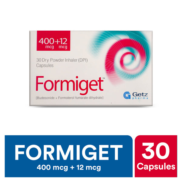 FORMIGET 400+12MCG CAP