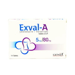EXVAL-A 5MG/80MG 14S