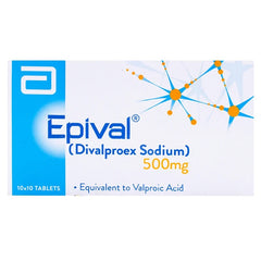 EPIVAL 500MG TAB