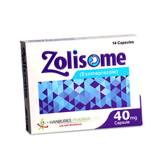 ZOLISOME 40MG CAP 14S