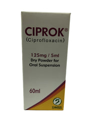 CIPROK 125 MG/5ML 60ML SUSPENSION