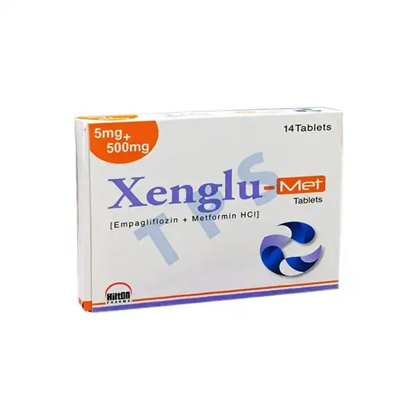 XENGLU MET 5MG+500MG TAB 14S