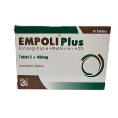 EMPOLI PLUS 5/850MG TAB