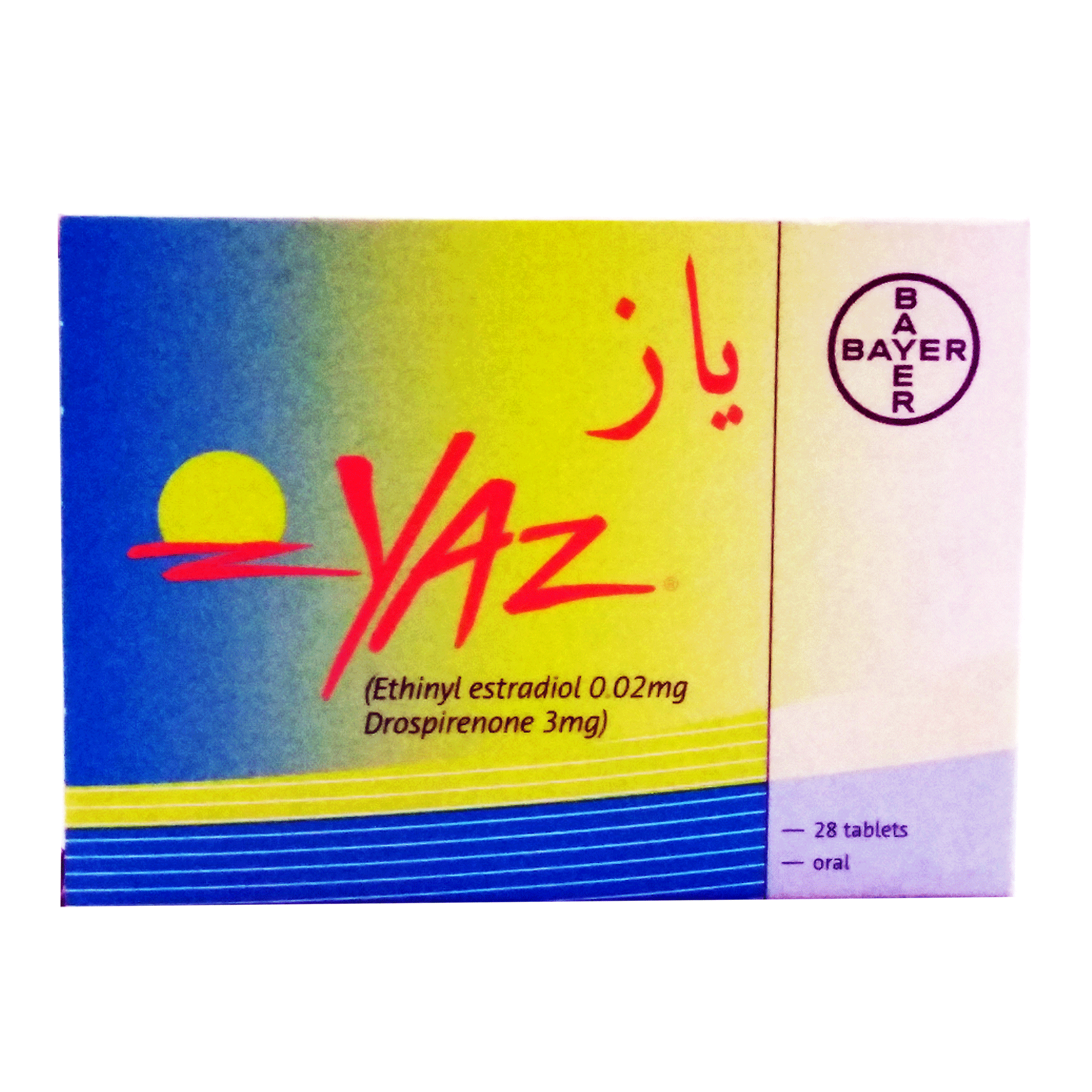 YAZ 0.02MG+3MG TAB