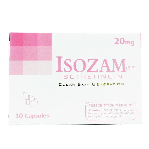 ISOZAM 20MG CAP