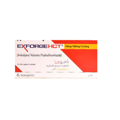 EXFORGE HCT 10/160/12.5MG TAB