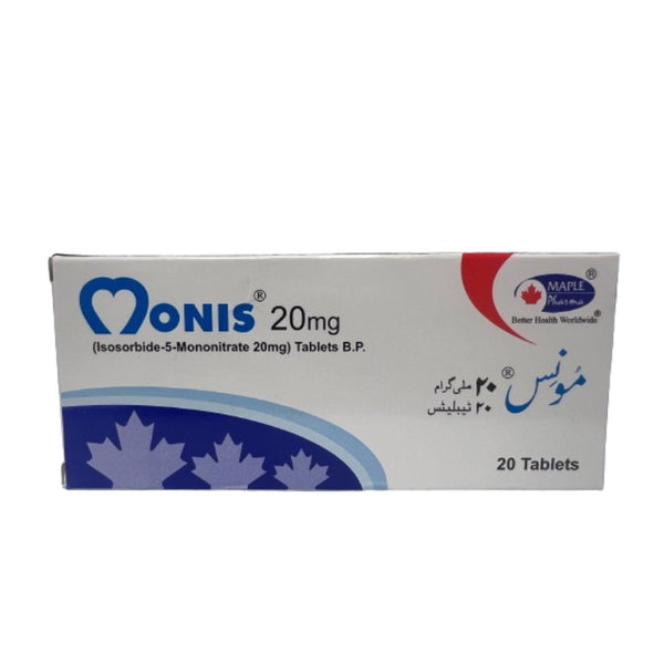 MONIS 20MG TAB 20S