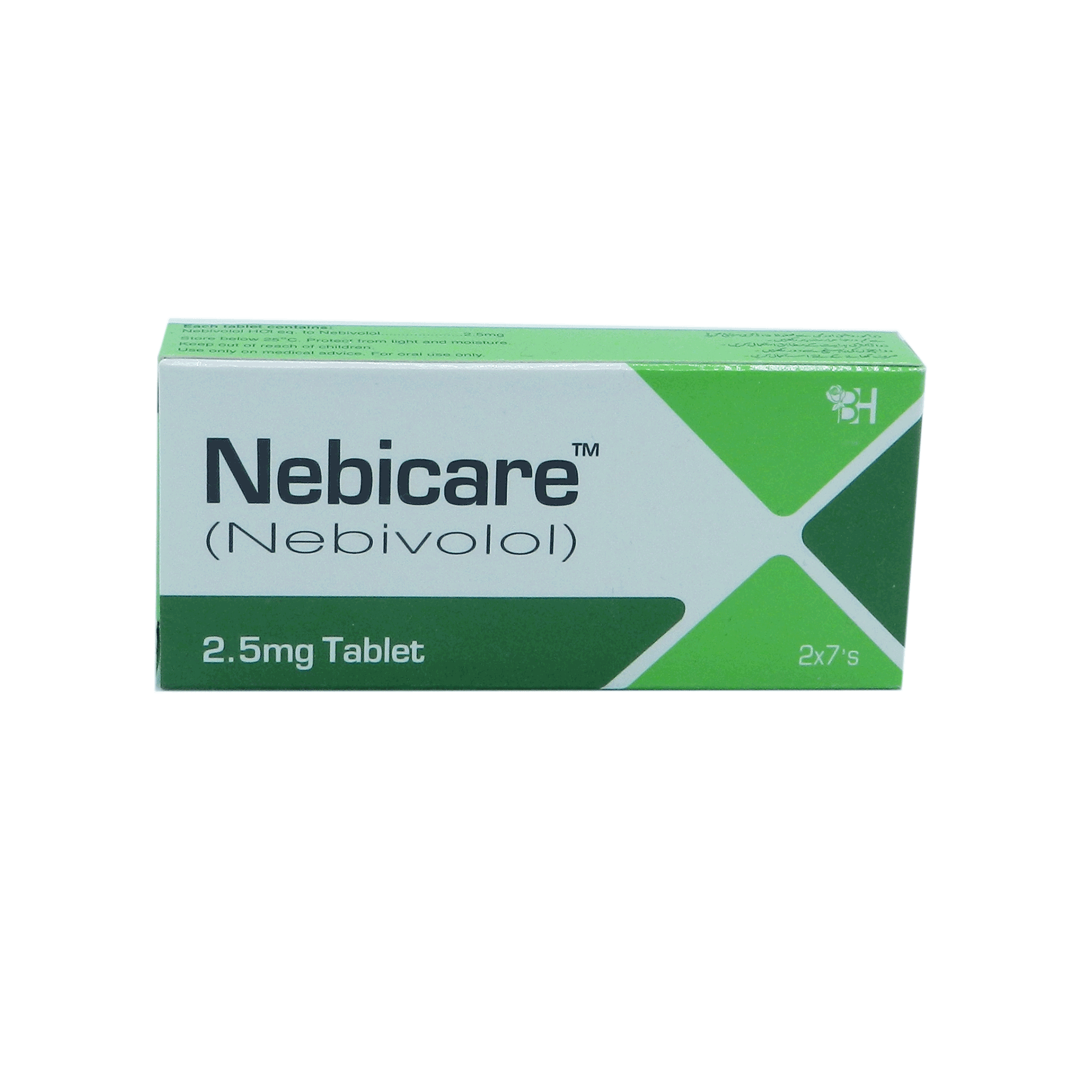 NEBICARE 2.5 MG TAB