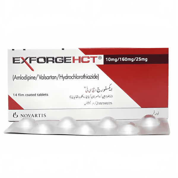 EXFORGE HCT 10/160/25MG TAB