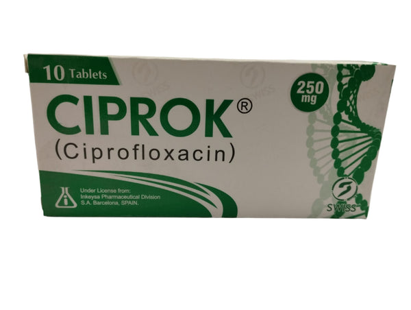 CIPROK 250MG TAB 10S