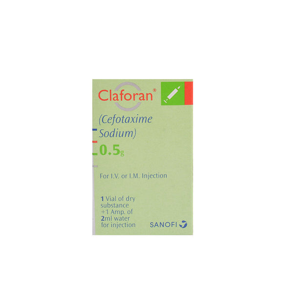 CLAFORAN 0.5GM VIAL