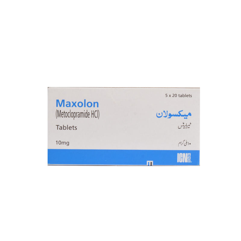 Maxolon Buy Maxolon 10MG Tab Online in Pakistan – Dawa Healthcare