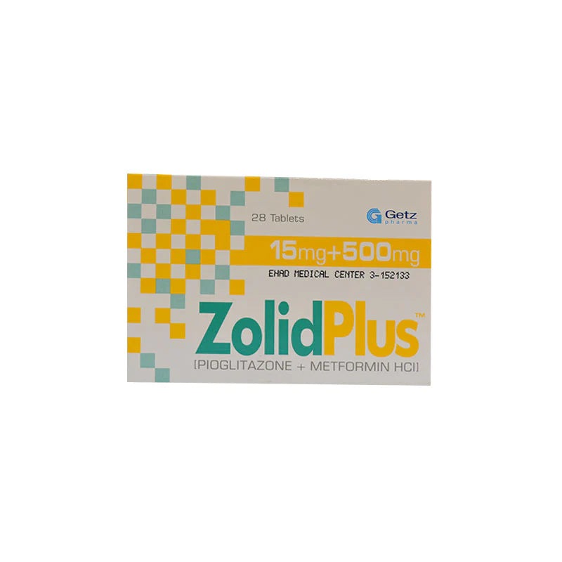 ZOLID PLUS 15MG+500MG TAB
