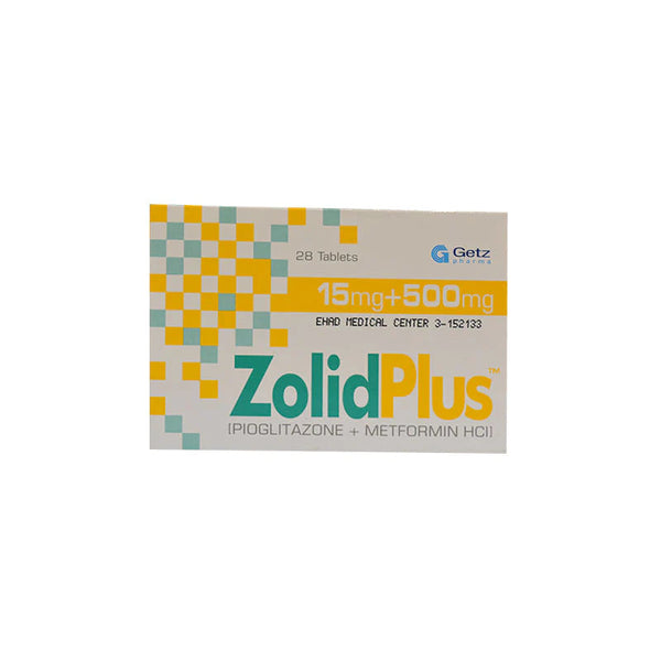 ZOLID PLUS 15MG+500MG TAB