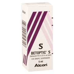 BETOPTIC-S 0.25% EYE DROPS